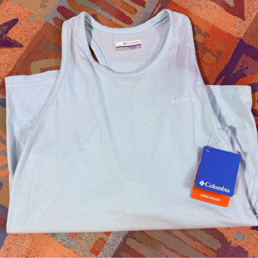 Columbia Blue Omni-Shade Apparel